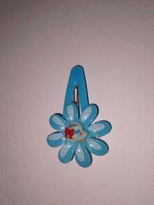 Blue Flower Hair Clip