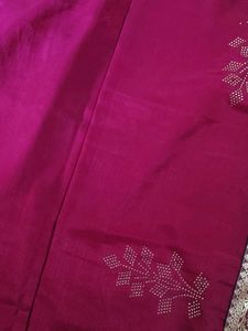 Elegant Pink Saree