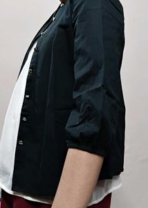 Stylish Black  Ethnic Top