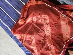 Peach Lehenga Choli Set