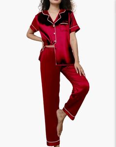 Maroon night suit set