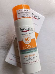 Eucerin Oil Control Sun Gel-Cream SPF 50+♥️💕
