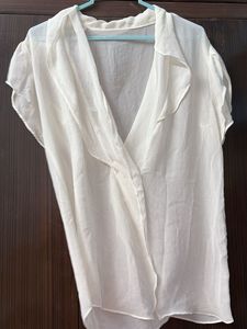 White See Through Top