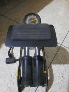 Foot Pump Air Compressor with Gauge