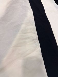 NEWME Black ColorBlocked Fit And Flare Dress
