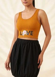tank top and skirt