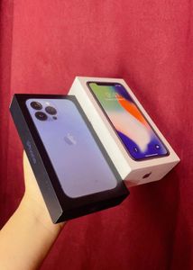 iPhone 13 Pro And X Boxes