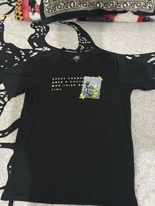 Black Graphic T-Shirt