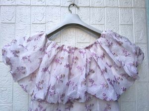 Korean Pinterest Chic Floral Off-Shoulder Top