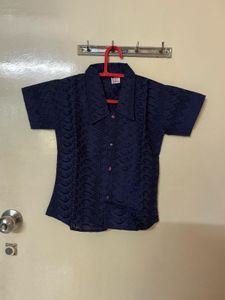 Girls Navy Blue Chikankari Top | New & Unused 💙✨