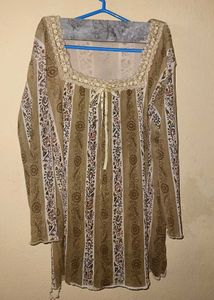 Bohemian Print Kurta Tunic-  price reduced