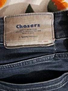 Men's Blue Black Denim Jeans - Set of 2