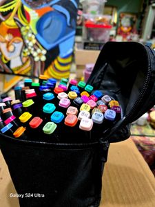 🎨 Professional Colour Marker Set – Vibrant &amp; Long