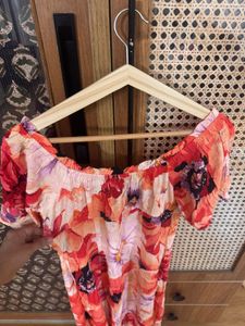 HnM Floral Print Maxi Dress