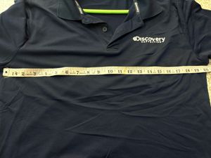 Discovery Channel Black Polo T-Shirt