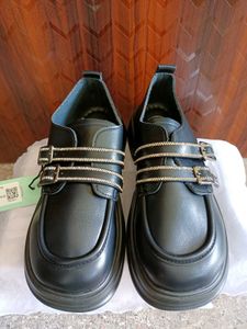 Buckle Platform Shoes