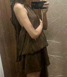 Chic Halter Neck Mini Dress