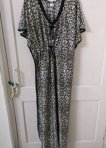 Satin Kaftan Nightdress
