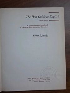 The Holt Guide to English Third Edition