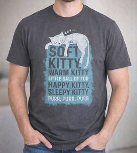 UNISEX Cute Soft Kitty Graphic T-Shirt