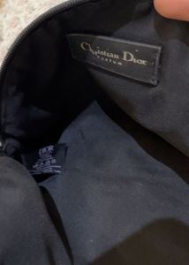 Dior Cosmetic Pouch