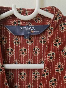 Stylish Printed Sleeveless Top