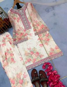 PREMIUM GEORGETTE Floral Print Kurta Set