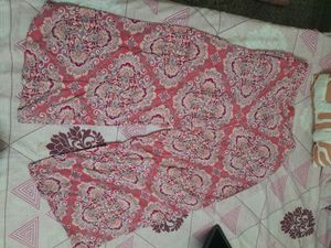 Printed Pink Pallazo