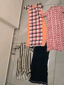 4 kurti sets