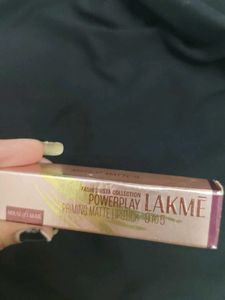 Lakme Priming Matte Lipstick(not used)