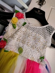 Multi Colour Baby Frock