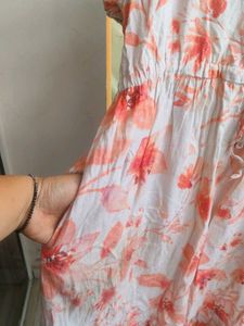 Floral Print Midi Dress