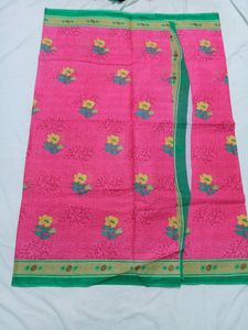 Cotton Printed Saree