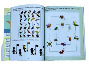 Big Activity Book for Kids - 1+ years