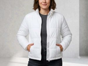 White Puffer Jacket