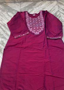 Elegant Embroidered Kurta Set
