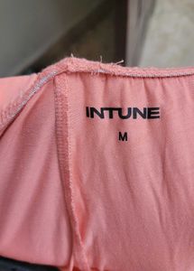 Coral Pink Cotton Pants