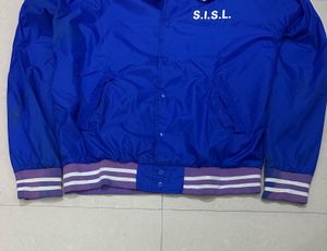 Vintage Blue S.I.S.L. Bomber Jacket 🇺🇸