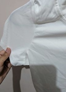 Basic White Cropped T-Shirt