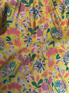 Yellow Floral Print coord Set