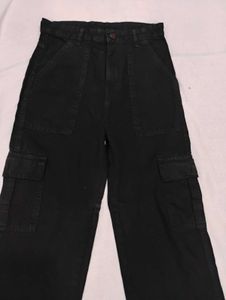 Black Cargo Pants