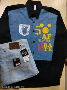 Trendy &amp; Stylish Men's Shirt and Jeans Combo