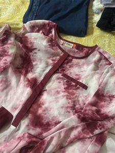Light Pink Trousers withonly top