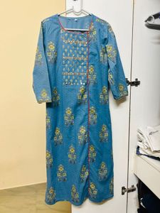 final sale🎉kurta set blue