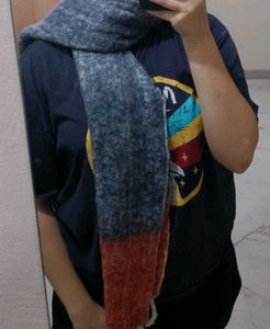 Cozy Colorblock Scarf