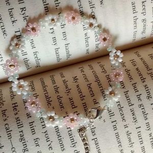 Floral Beaded Bracelet