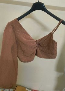 Chic One-Shoulder Crop Top