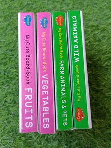 Set of 4 Board Books for Toddlers