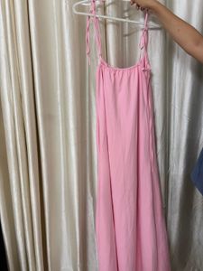 Trendy Baby Pink Bodycon Dress