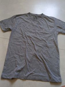 Gray Crew Neck T-Shirt